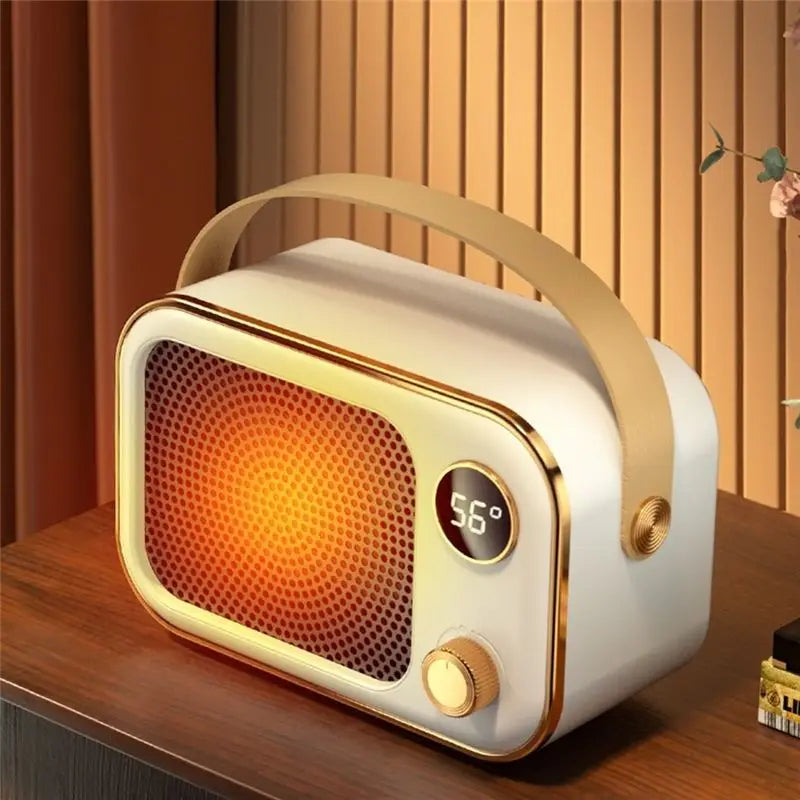 AEE4-Fan Heater Small Desktop Heater Household Small Sun Fan Heater Electric Heater